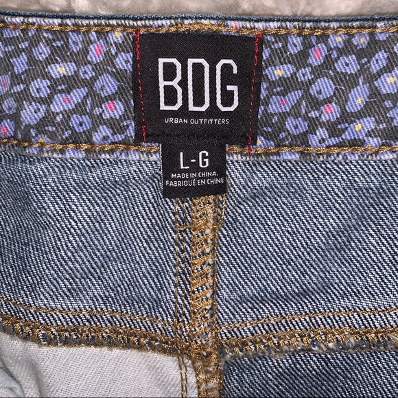 Urban Outfitters Patchwork Floral Mini Denim Skirt - Picture 4 of 6